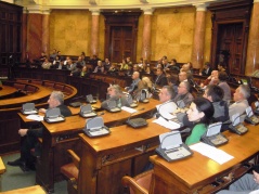 2. decembar 2013. Učesnici javnog slušanja „NATURA 2000 u Srbiji 2013“